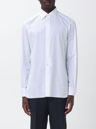 Ermenegildo Zegna Camicia classica in popeline stretch
