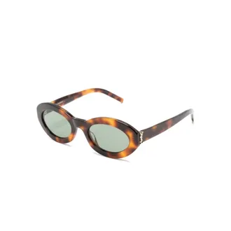 Saint Laurent Sunglasses, female, Brown, Size: 52 MM M136 Sunglasses