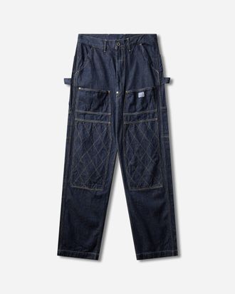 KAPITAL Men s 11.5oz Denim Lumber Pants Indigo
