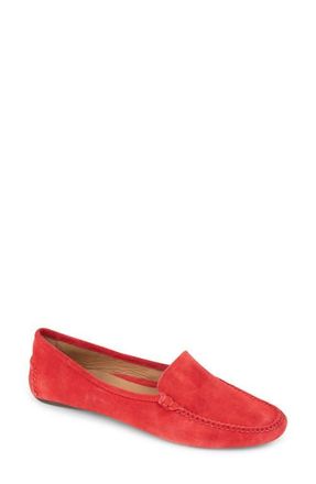Patricia Green Jillian Loafer in Scarlett Red Suede at Nordstrom, Size 7.5