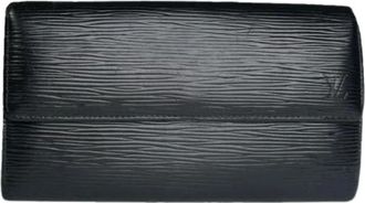 Louis Vuitton Pre-owned Wallets, female, Black, Size: ONE SIZE Pre-owned Vintage Wallet