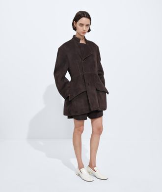 Bottega Veneta Giacca in suede - Marrone - Donna - 36