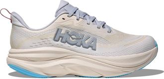 Hoka One One Womens Skyflow Running Shoes In Alabaster/mineral Blue