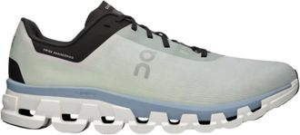 On Mens Cloudflow 4 Shoes In Glaicier/chambray