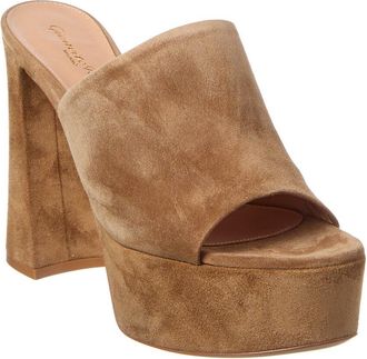 Gianvito Rossi Holly Suede Mule