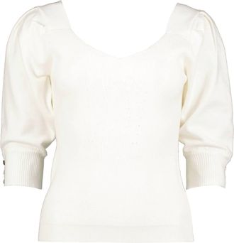 Bishop + Young Raphael Sweater In Ivory