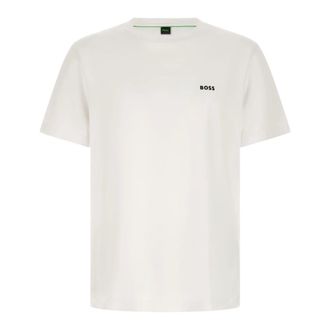 HUGO BOSS Tops, Heren, Wit, S, Katoen, Set van 3 T-shirts