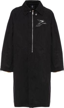 Marcelo Burlon Stijlvolle jas met uniek design - Heren - Parka Jassen - Zwart - XL - Jassen