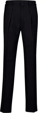 Fendi Heren, Broeken, Blauw, Maat: L Wol