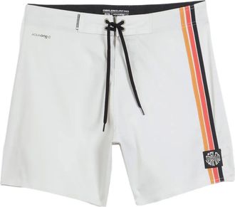Osklen Gestreepte shorts - Wit