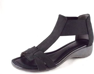 The Flexx Womens Band Together Gladiator Sandal In Black