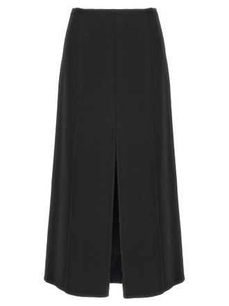 Ermanno Scervino Black Virgin Wool Mini Womens Skirt