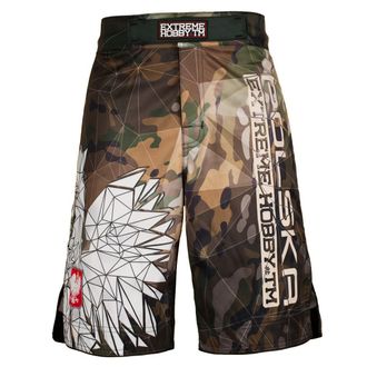 OEM Pantalones Cortos De Lucha Para Hombre, Estampado De Camuflaje Polaco, Talla 2xl