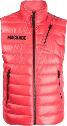 Mackage Hardy Down Vest Jacket - Heren - Bodywarmers - Rood - L - Jassen