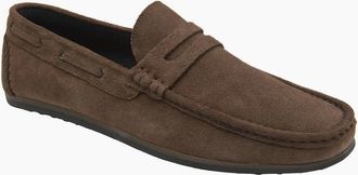 Frank Wright Mens Duggan Mens Loafers - Brown - Size: 12