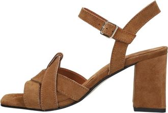 Stefano Lauran Schoenen, Dames, Bruin, 37 EU, Leer, 25149 Sandalen