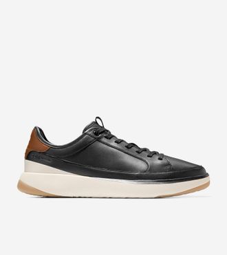 Cole Haan Mens GrandPr&oslash; All Day Court Sneakers - Black Size 10.5