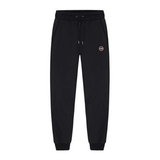 Colmar Joggingbroek van geborsteld fleece - Heren - Sport - Zwart - Maat: M Fleece