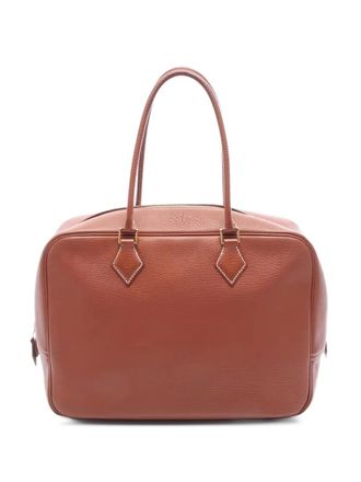 Herm&egrave;s Borsa tote Plume 32 - Marrone