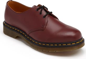 Dr. Martens 1461 Gibson Derby in Cherry Smooth at Nordstrom, Size 5Uk