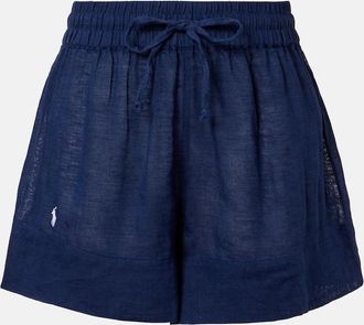Polo Ralph Lauren Cotton and linen shorts