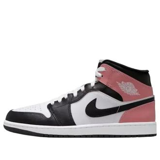 Nike Jordan Air Jordan 1 Mid White Rust Pink Black DQ8426-100