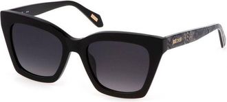 Just Cavalli Black Plastic Womens Sunglass