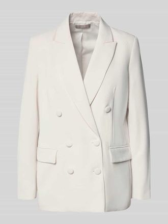 Christian Berg Cocktail Regular Fit Blazer mit Pattentaschen in Ecru, Gr&ouml;&szlig;e 32