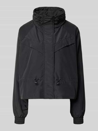 P.E Nation Jacke mit Stehkragen und Tunnelzug in Black, Gr&ouml;&szlig;e XL