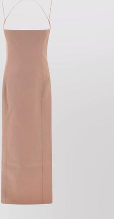 The Attico virgin wool midi dress
