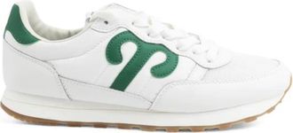 Wushu Ruyi Sneakers - Heren - Sneakers - Wit - 44 EU - Leer - Schoenen