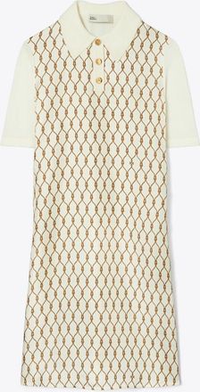Tory Burch Womens Silk-Front Polo Dress, size XXS