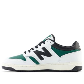 New Balance 480 White Marsh Green Black BB480LTD