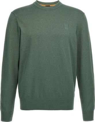 BOSS Kanovano sweater - men - Cotton/Cashmere - M - Green