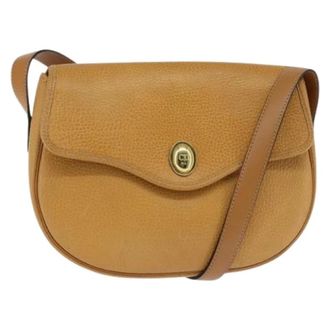 Dior Pre-owned Cross Body Bags, female, Brown, Size: ONE SIZE Pre-owned Vintage Shoulder Bag