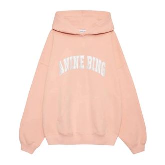 Anine Bing Hoodies - Dames - Hoodies - Roze - S - Katoen - Hoodies & sweatvesten