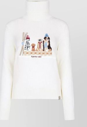 Jacob Cohen embroidered dogs sweatshirt
