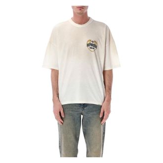 Represent T-Shirts, male, Beige, Size: 2XL Angel Border T-Shirt