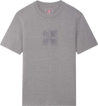 Li-Ning Embroidered Graphic T-shirt Grey AHSS102-1