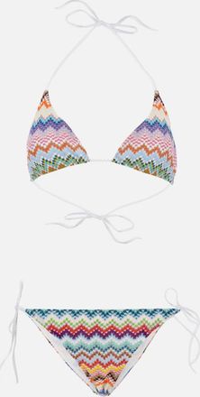 Missoni Multicolor Knitted Bikini