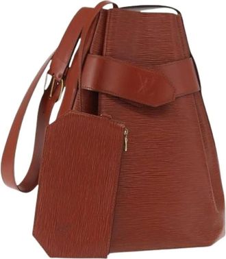 Louis Vuitton Pre-owned Bucket Bags, female, Brown, Size: ONE SIZE Pre-owned Bucket Bag