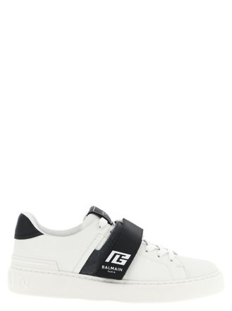 Balmain BlackWhite B-Court Sneakers