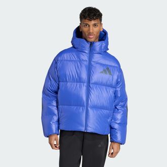 adidas Mens Z.N.E. Puffer Climawarm Down Jacket - Sapphire - Size X-Small