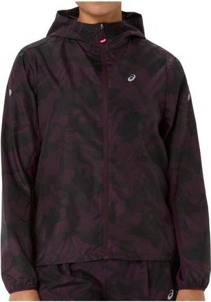 Asics Fujitrail Packable Jacket Laufjacke f&uuml;r Damen | schwarz/grau
