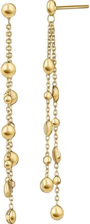 Bony Levy 14K Gold Linear Drop Earrings in 14K Yellow Gold at Nordstrom Rack