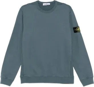 Stone Island Brushed Organic Cotton Sweatshirt