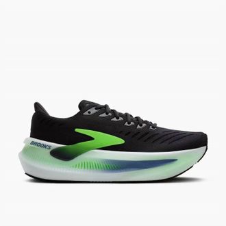 Brooks Mens Glycerin Max 2 Running Shoes In Phantom/white/green