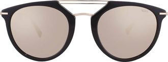 Tumi Brown Round Mens Sunglasses STU503 0700 53