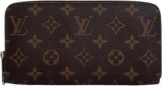 Louis Vuitton Pre-owned Wallets, female, Brown, Size: ONE SIZE Pre-owned Long Wallet