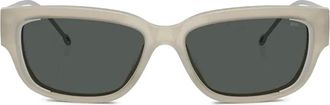 Diesel rectangle-frame sunglasses - Neutrals